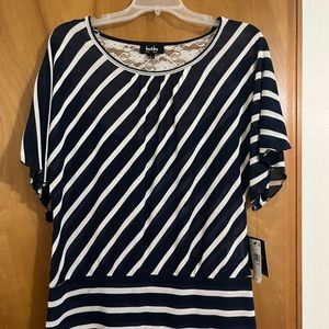 Juniors Striped Top - Size XL